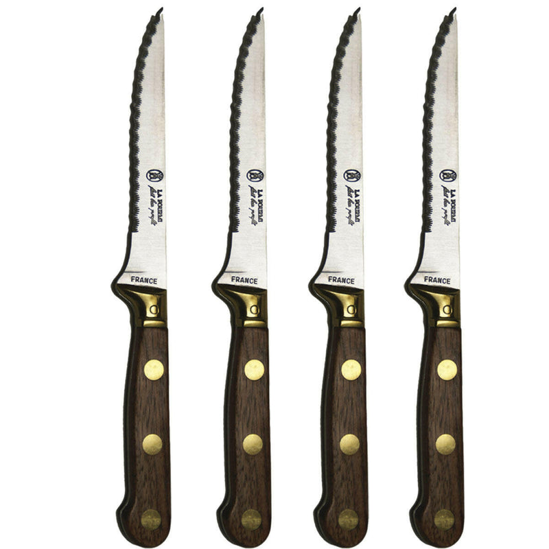 Laguiole | Laiton Steak Knives with Box | Set of 4.