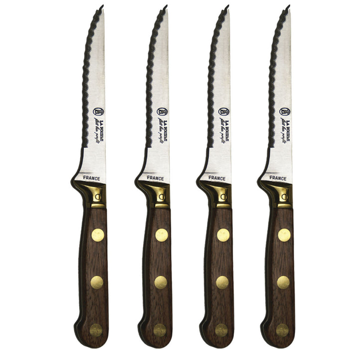 Laguiole | Laiton Steak Knives with Box | Set of 4
