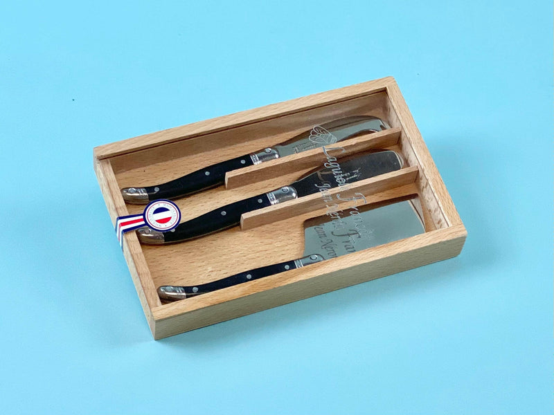 Laguiole | Mini Cheese Knife Set.