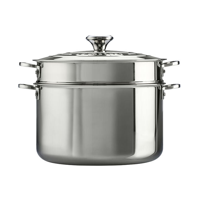 Le Creuset | Stainless Steel Stock Pot with Colander Insert