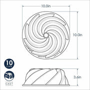 Nordic Ware | Heritage Bundt Pan.