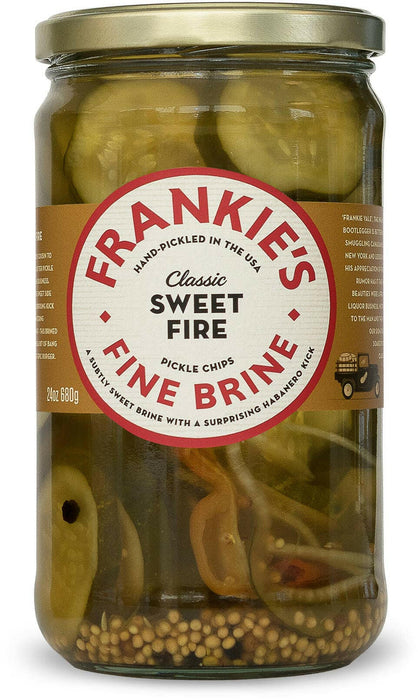 Frankie's Fine Brine | Sweet Fire Pickle.