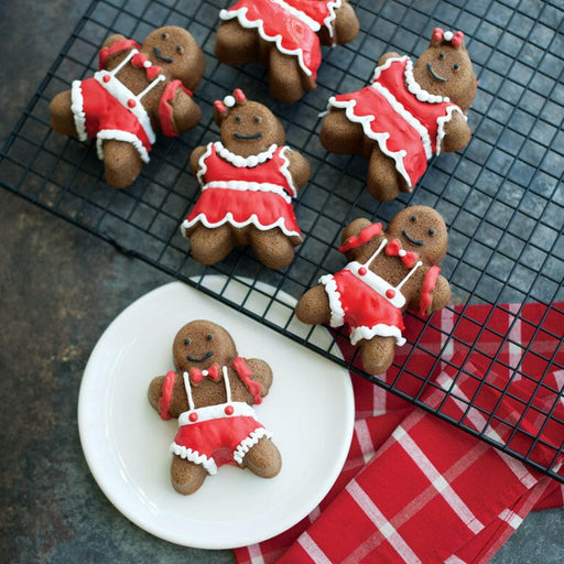 Nordic Ware | Gingerbread Kids Cakelet Pan.