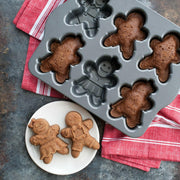 Nordic Ware | Gingerbread Kids Cakelet Pan.