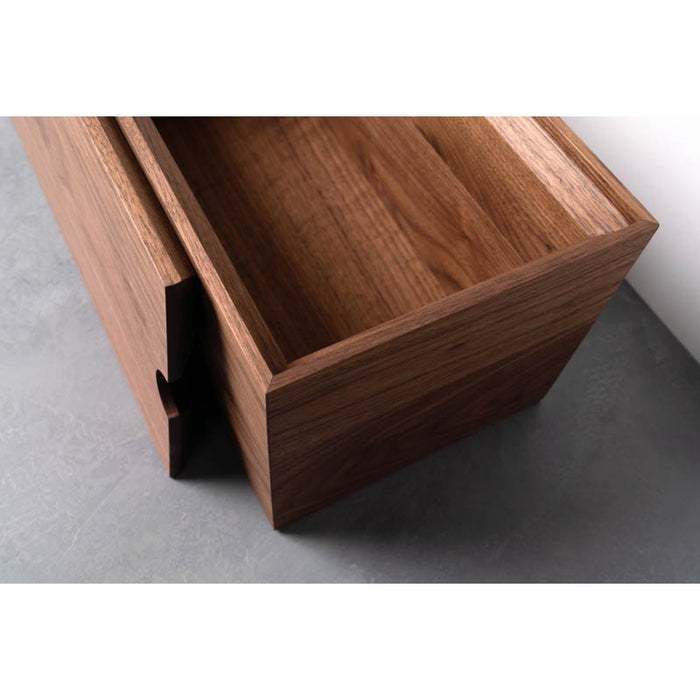 Alabama Sawyer | Modern Walnut Wood Bread Box
