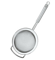 Rösle Fine Mesh Kitchen Strainers - Large, 9.5, ideal for straining and sifting, made from 18-10 stainless steel. Dishwasher safe for easy cleaning.
