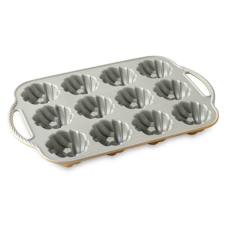 Nordic Ware | 75th Anniversary Mini Braided Bundt Pan.
