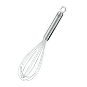 Rösle | Whisks - Egg Whisk 10.6 with slender handle, wide-spaced fine wires, ideal for whisking pancake batters, cream mixes, sauces, and soups.