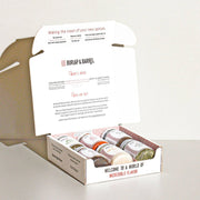 12-Pack Empty Gift Box for 6 Spice Set.