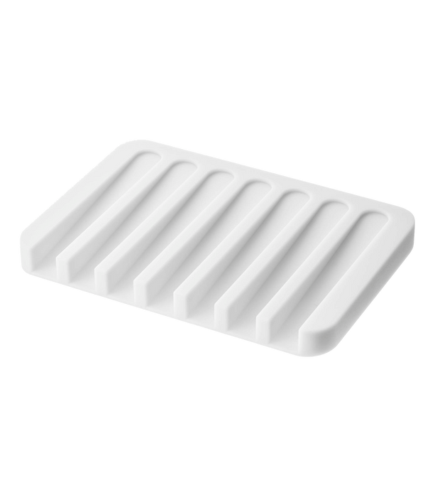 Yamazaki | Flow Self-Draining Soap Tray | Silicone