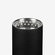 Klean Kanteen 20oz TKWide Insulated Water Bottle with Twist Cap, featuring a black, sleek design, ideal for versatile hydration needs.