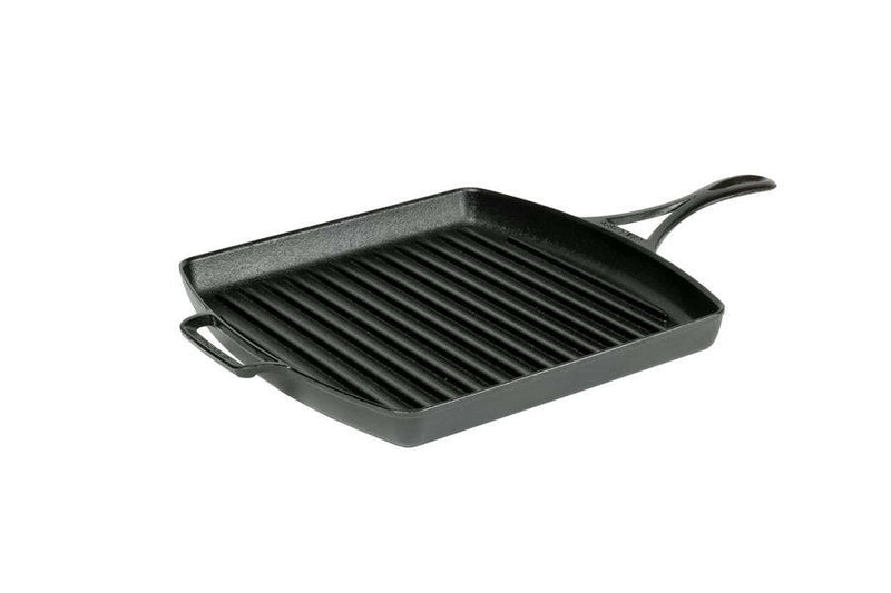 Lodge Blacklock | Triple Seasoned Cast Iron Square Grill Pan.