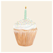 Hester & Cook Birthday Collection - Birthday Candles Guest Napkin, featuring whimsical candle designs, perfect for adding charm to any birthday table setting.