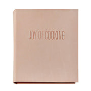 Graphic Image Inc. | Bonded Leather Books - Natural Vanchetta Leather, a leather-bound cookbook ideal for cooking enthusiasts, shown with gold stamping and durable construction.