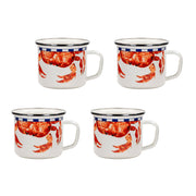 Crab House Grande Mugs Set of 4.
