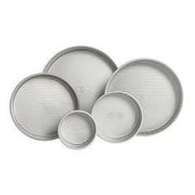 USA Pan | Cake Pans - 12 in Round, featuring FDA-approved Americoat® nonstick silicone, ridged texture for even baking—ideal for Athens Cooks’ culinary enthusiasts.