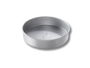 USA Pan | Cake Pans - 12 in Round featuring a ridged texture for even heat distribution, coated with FDA-approved Americoat® for effortless release and easy cleanup.