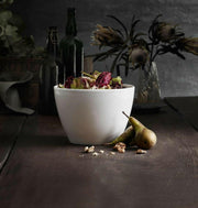 Pillivuyt Cecil Bowl, a shallow 14.5 serving bowl, 4.5 qt capacity, ideal for soups, salads, and pastas; hand-crafted elegance for versatile dining.