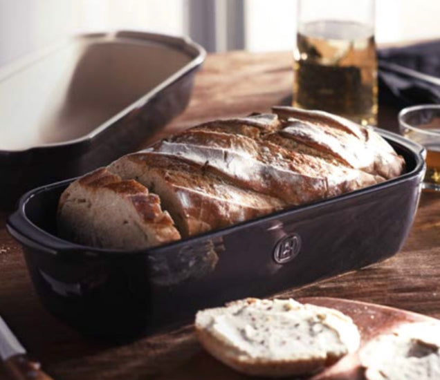 Emile Henry Artisan Bread Loaf Baker Burgundy