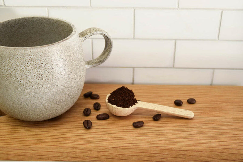 Earth & Nest | Beechwood Coffee Scoop.