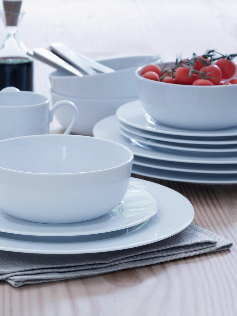 LSA International Dine Dinnerware Collection's single cereal soup bowl, part of a 12-piece porcelain set, ideal for stylish dining at Athens Cooks.
