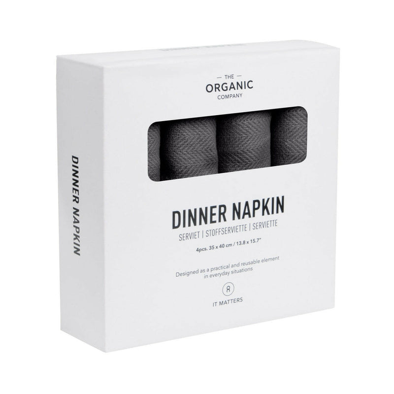 The Organic Company | Organic Dinner Napkins.