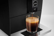 Jura ENA4 - Fully Automatic Coffee Machine showcases its compact design, featuring easy operation and advanced brewing technology for exceptional coffee, aligning with Athens Cooks' curated kitchen offerings.