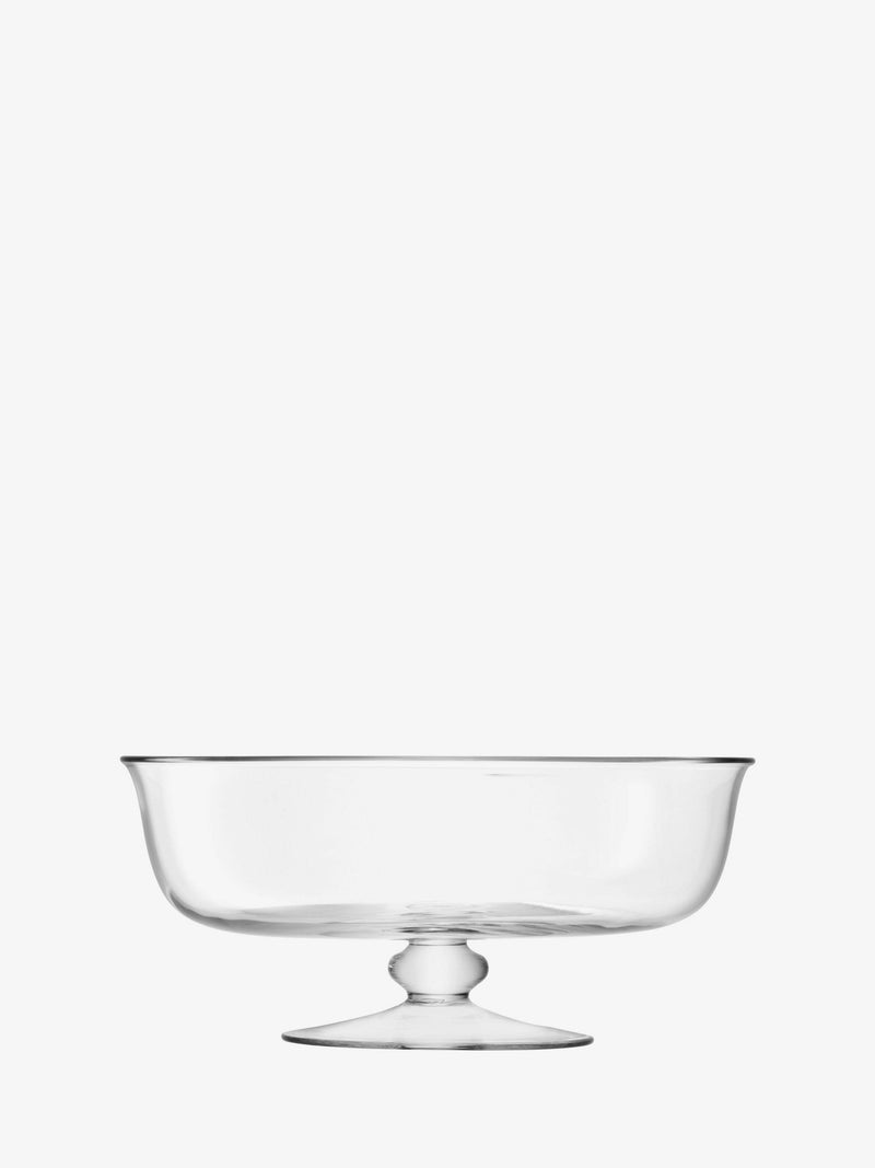 LSA International Serve Comports - Dessert Comport with flared design and rounded stem, ideal for serving desserts or fruit, blending classic craftsmanship with contemporary style.