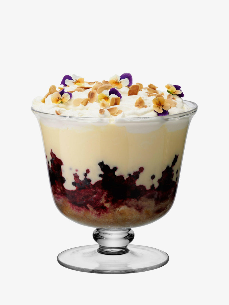 LSA International Serve Comport with a flared shape and thick stem, ideal for desserts or fruit, blending classic craftsmanship with contemporary style.