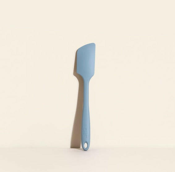 GIR | Ultimate Spatula - Navy, a premium silicone kitchen utensil designed for versatile cooking, shown on a white surface.
