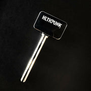 HLTHPUNK | Chrome Tube Key.