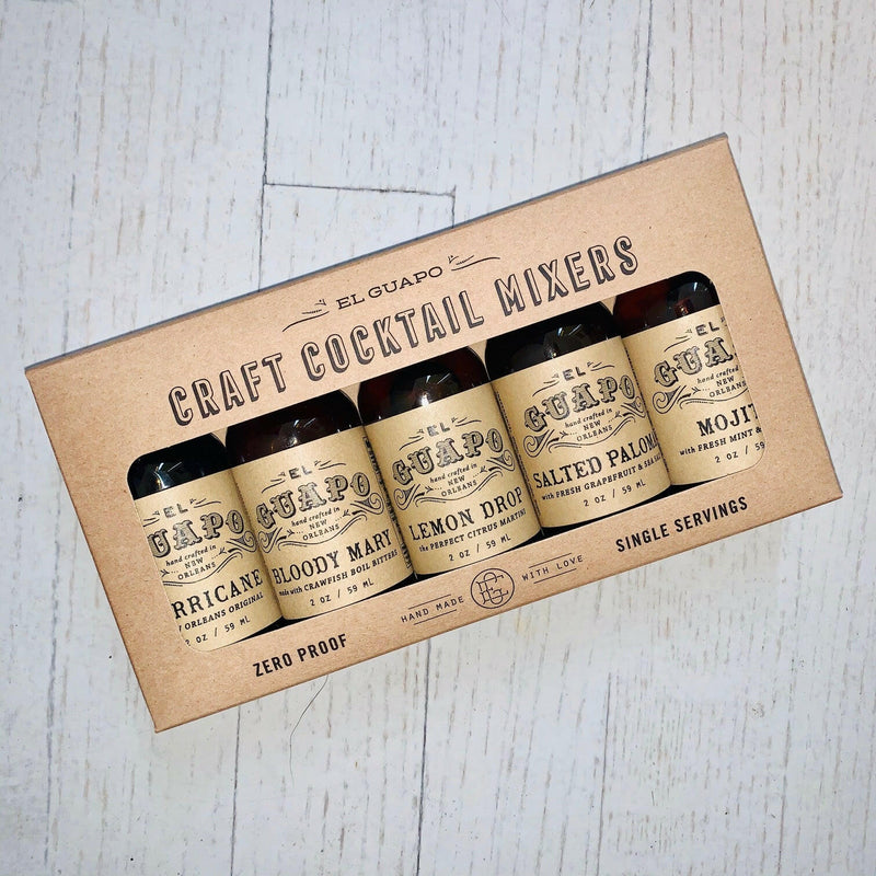 El Guapo | Craft Cocktail Mixers Gift Box.