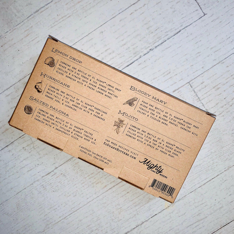 El Guapo | Craft Cocktail Mixers Gift Box.