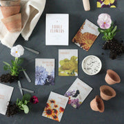 The Floral Society | Individual Seeds - Forget-Me-Not Blue packet, featuring a mix of non-GMO flower seeds for vibrant garden arrangements.