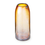 St. Frank | Iridescent Amber Collection - Pitcher, a handblown glass piece from Hidalgo, showcasing elegant craftsmanship with a unique design, ideal for enhancing any kitchen setting.