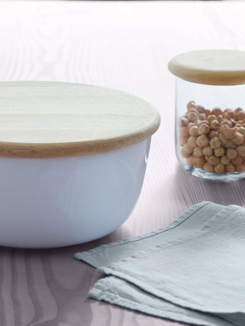 LSA International | Dine Bowl + Oak Lid.