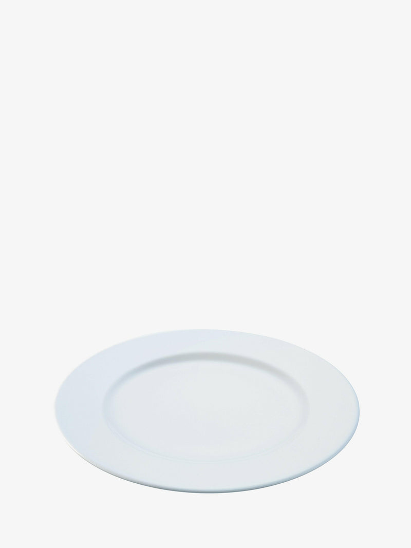 LSA International Dine Dinnerware Collection features a single coupe-shaped cereal soup bowl in high-quality vitrified white porcelain, ideal for stylish dining presentations.