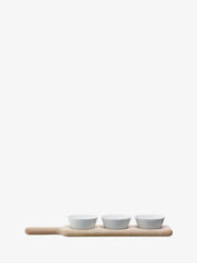 LSA International | Dine Bowl Set + Oak Paddle.