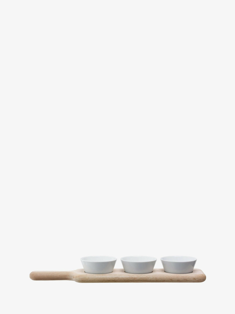 LSA International | Dine Bowl Set + Oak Paddle.