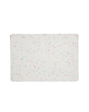 GIR Baking Mat - Sprinkles, 12x17, rectangular with colorful sprinkles, perfect for baking. Made of durable silicone, fits standard quarter sheet pans.