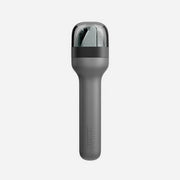 Zoku | Pocket Utensil Sets - Charcoal, featuring a compact travel case with a nested spoon, fork, and knife, designed for convenient, eco-friendly dining.