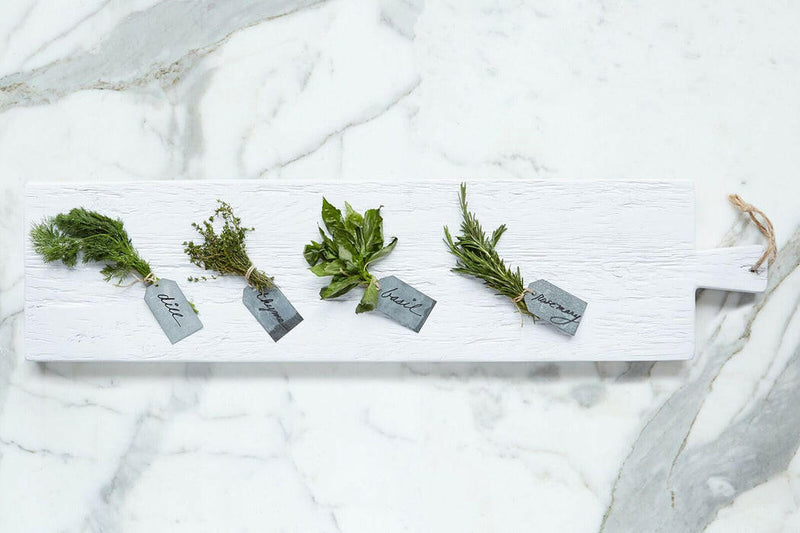 Etú HOME | White Farmtable Plank.