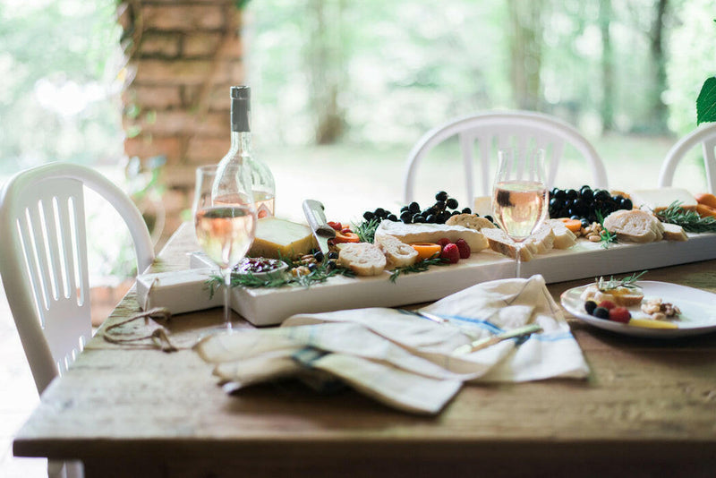 Etú HOME | White Farmtable Plank.