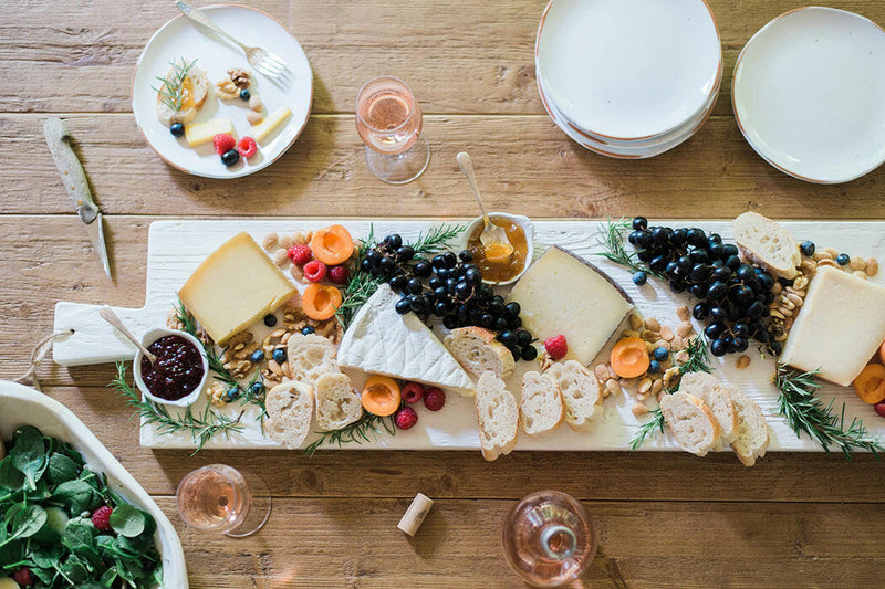 Etú HOME | White Farmtable Plank.