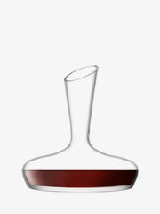 LSA International Wine Culture set includes two mouth-blown red wine glasses and a handcrafted carafe decanter, designed for an enhanced wine experience.