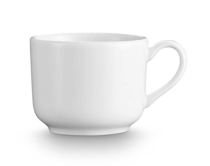 Pillivuyt Sancerre Collection Espresso Cup, 3oz, showcasing elegant, timeless porcelain design, perfect for daily use in sophisticated tablescapes.