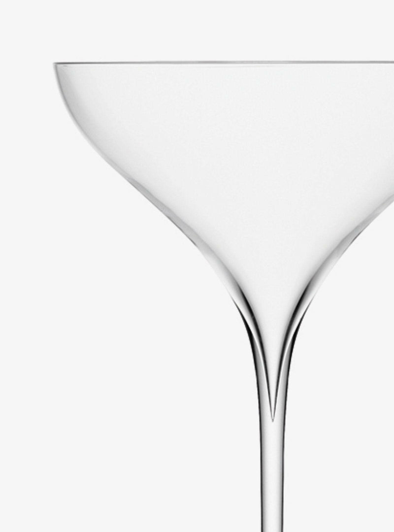 LSA | Savoy Collection - Single Red Wine Glass, featuring a mouth-blown flute with a V-shaped sparkle point in the stem, ideal for enhancing any celebration.