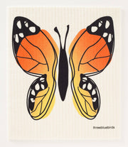 Three Bluebirds Swedish Dishcloths featuring whimsical prints, designed for durability and style, ideal for sustainable kitchen cleaning, reflecting Athens Cooks' commitment to quality kitchen tools.