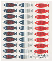 Ecologie | Swedish Sponge Cloths - Weekend Forecast: Compact and absorbent Swedish-made cloths, ideal for eco-friendly cleaning, replacing paper towels and sponges. Perfect for kitchen messes.