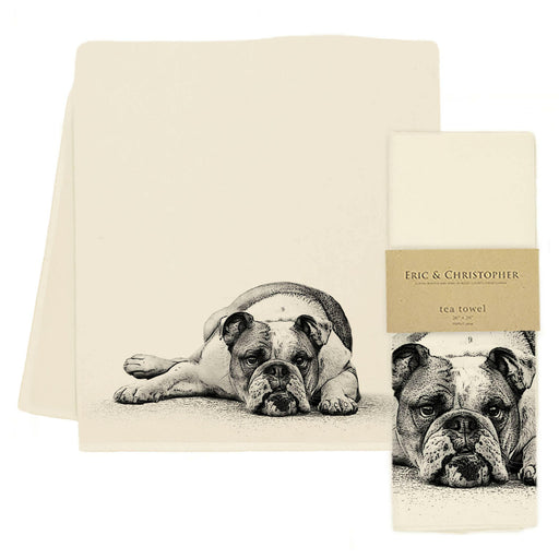 Eric and Christopher | Tea Towels - King Charles Cavalier, crafted from sustainable cotton, ideal for adding elegance and functionality to any kitchen.